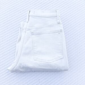 Madewell Balloon Cream Denim Jeans Zip Fly Size 26